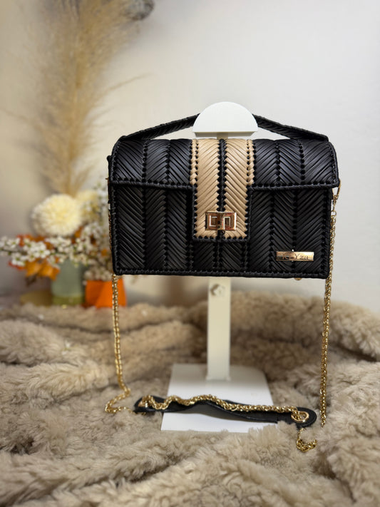 Nera bag (Black with beige)